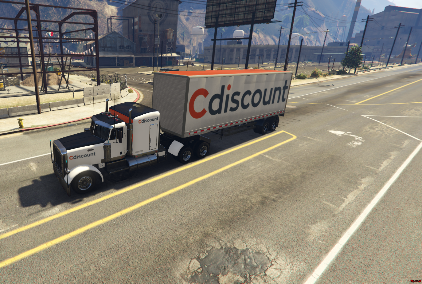Camion Cdiscount